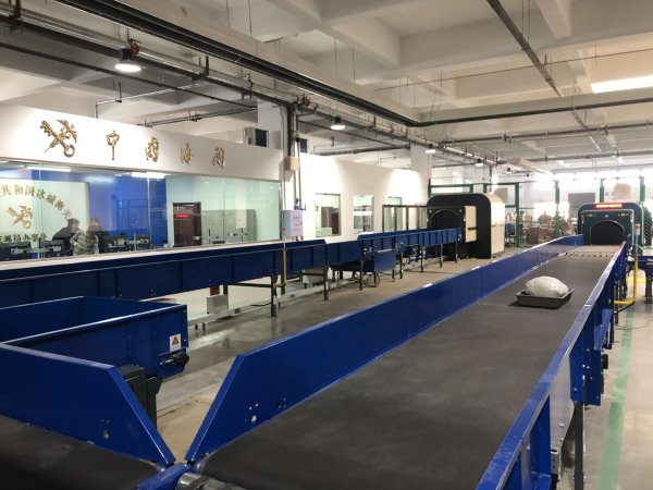 某市邮政中心局海关场地监控工程